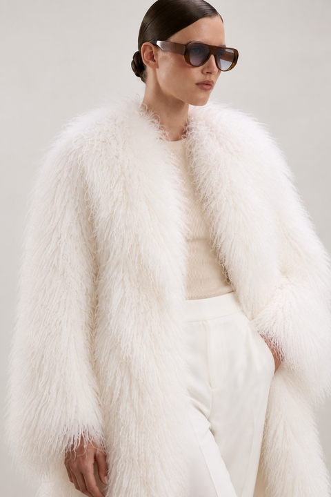 Cappotto mongolo midi