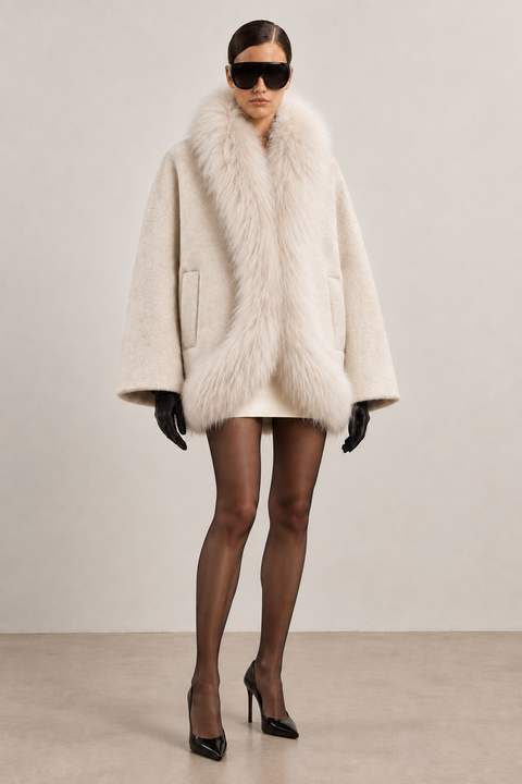 Cashmere with Fur Jacket