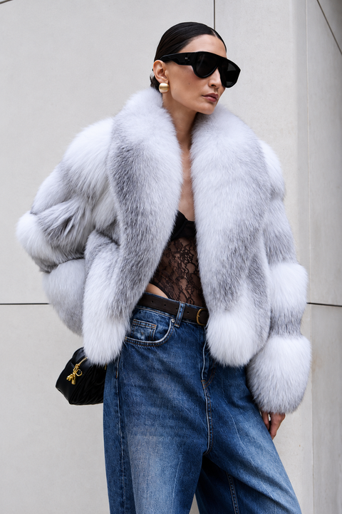 Artic Fox Fur Coat