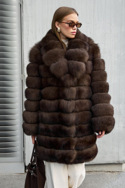 Cappotto in pelliccia Sablex™