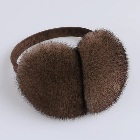Brown Mink Earmuffs