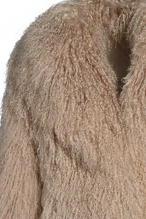 Beige Mongolian Coat