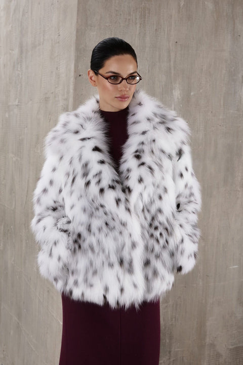 Short Lynx-Fur Coat