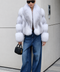 Artic Fox Fur Coat