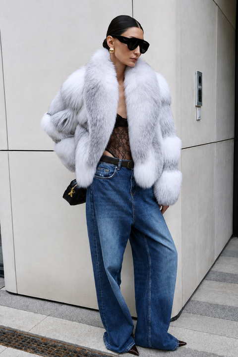 Artic Fox Fur Coat