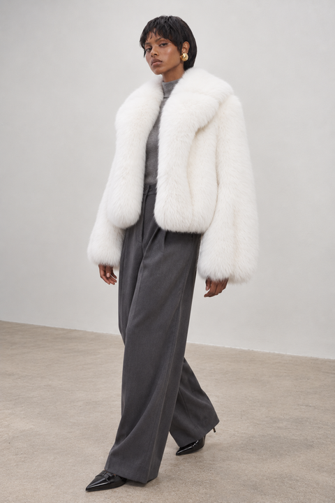Artic Fox Fur Coat