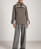 Short Cashmere Jacket with Fur