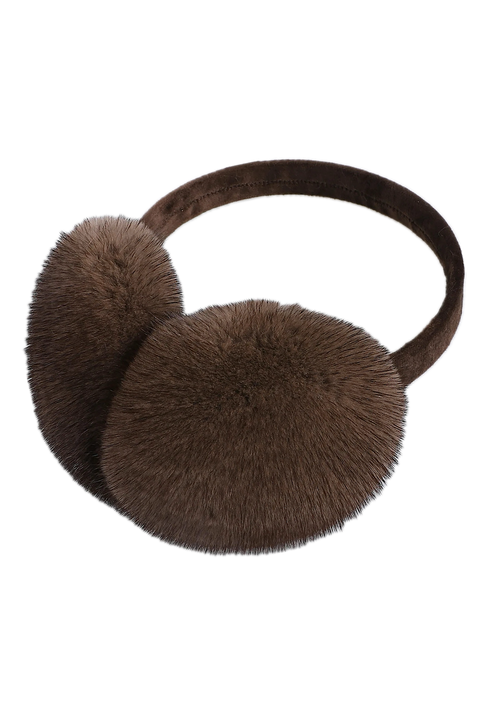 Brown Mink Earmuffs