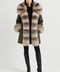 Parka doublée en fourrure de renard