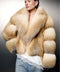Gold Fox Fur Coat