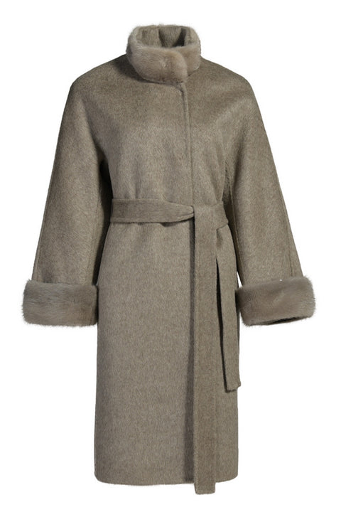 Cashmere with Mink Coat