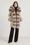 Parka mit Futter aus Fuchspelz
